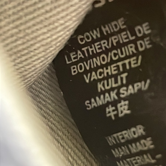 Light cream Fossil pebbled leather crossbody bag/clutch - Picture 13 of 15